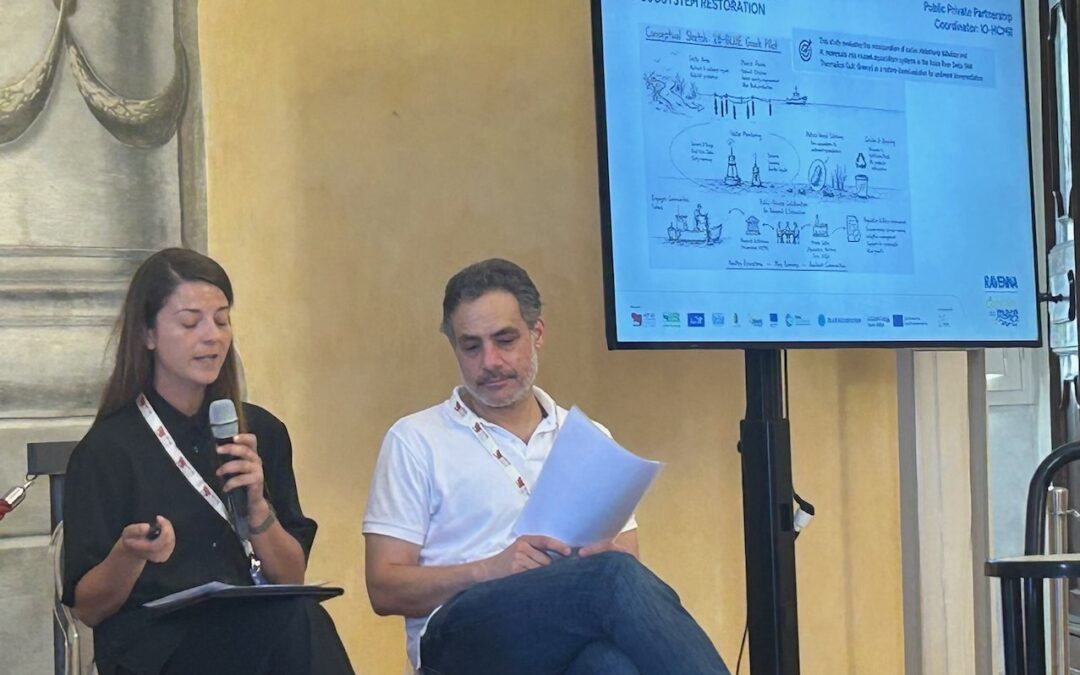 HCMR Showcases 2B-BLUE Solutions at International Blue Economy Conference in Ravenna