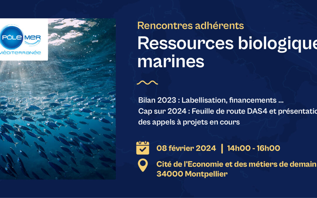2B-BLUE presenting at the Workshop of the biological marine resources community of PMM